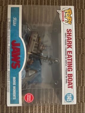 Funko Pop! Shark Eating Boat Movie Moments Figure
